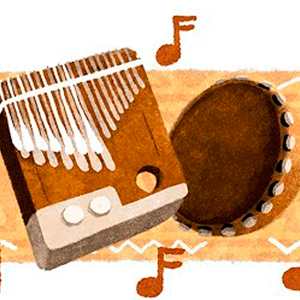 Doodle Celebrating Mbira