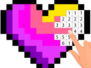 Pixel Art - Color by Numbers